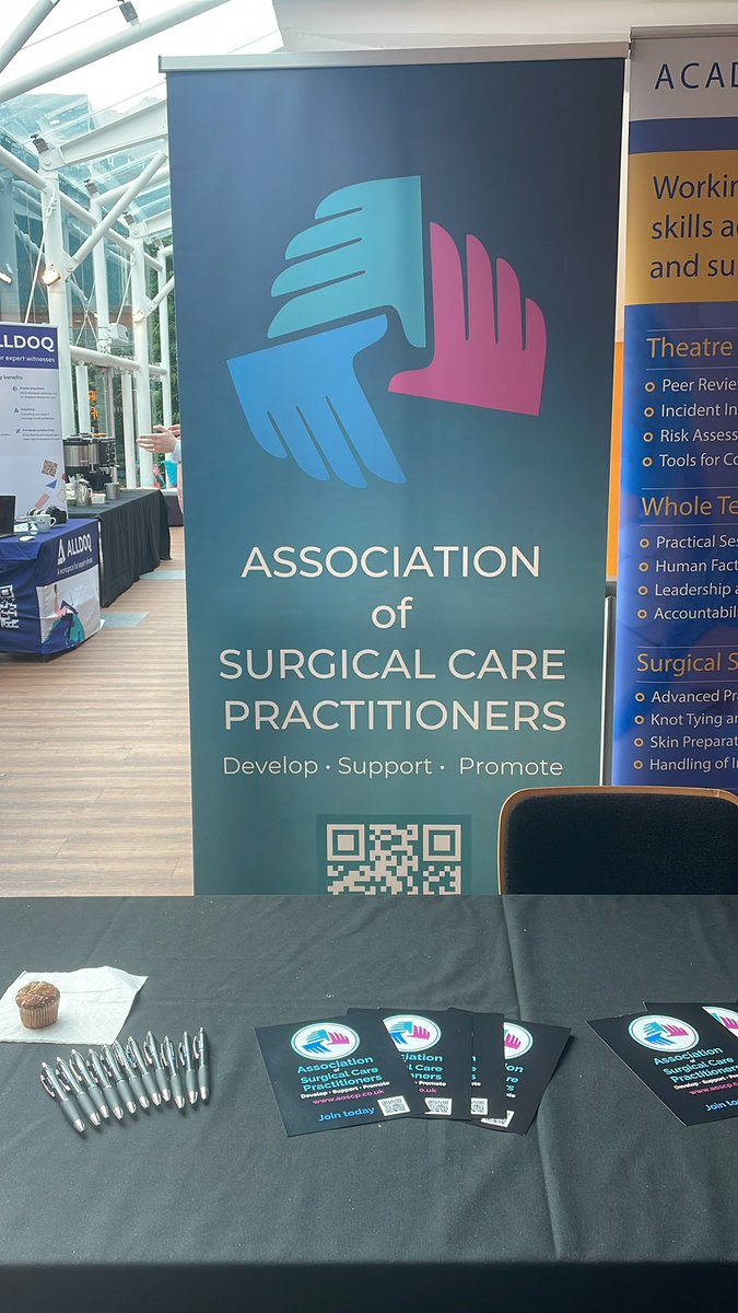 Association of Surgical Care Practitioners (@the_scps) on Twitter photo The AoSCP the <a href="/RCSEd/">The Royal College of Surgeons of Edinburgh</a> FPC conference.
Great chance to meet SCPs, network and discuss the Extend Surgical Team. The AoSCP the <a href="/RCSEd/">The Royal College of Surgeons of Edinburgh</a> FPC conference.
Great chance to meet SCPs, network and discuss the Extend Surgical Team.