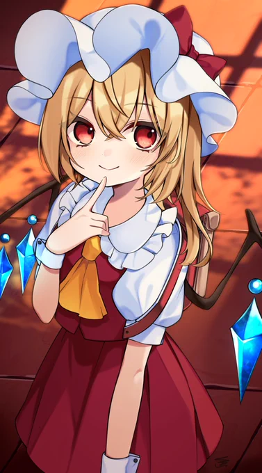 「どう?似合ってる..?」  #東方Project