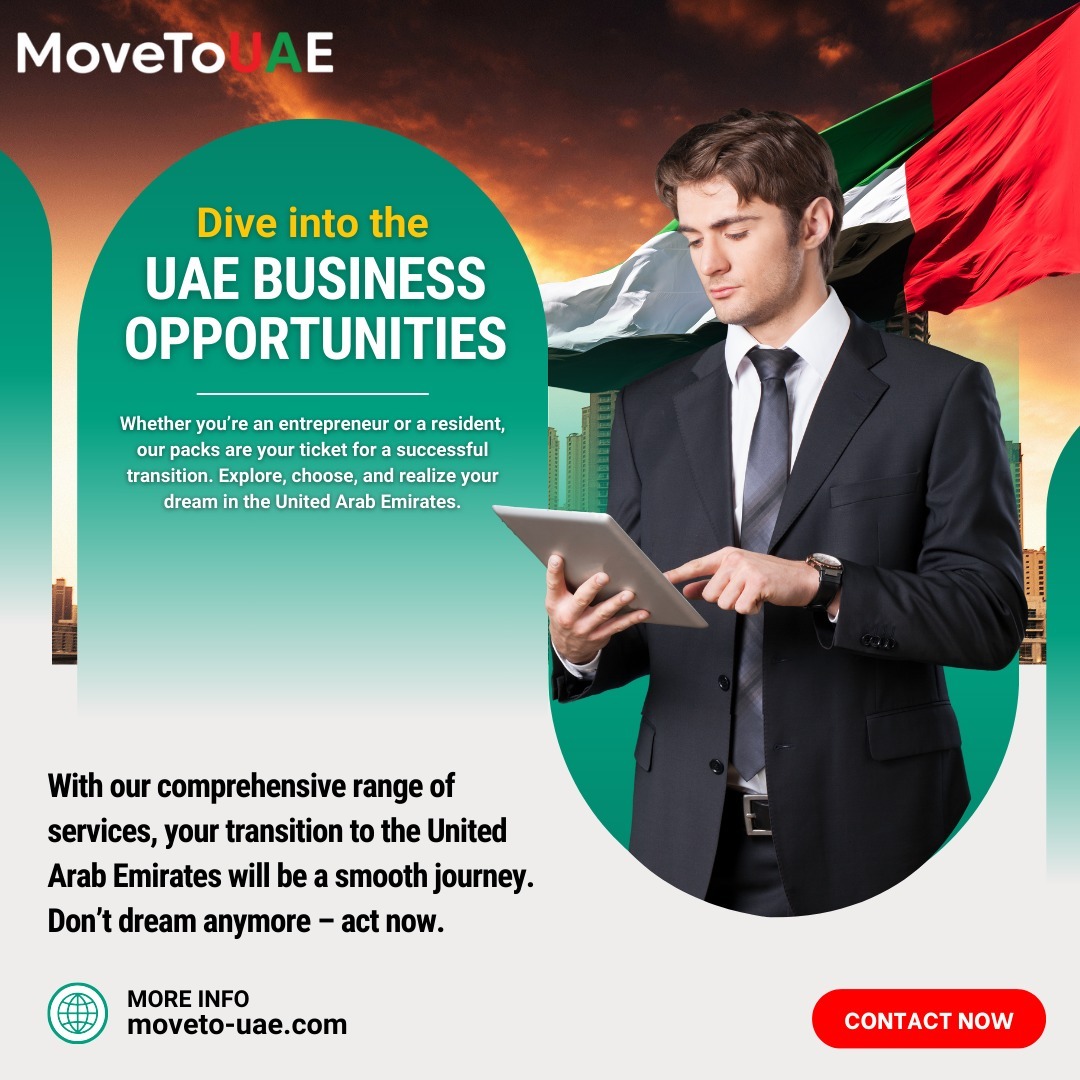 Seize UAE Business Opportunities 🌟🇦🇪

Your journey to success starts here! Explore endless possibilities in the United Arab Emirates with our tailored packs. Whether you're an entrepreneur or a resident, we've got you covered. Make your dreams a reality.
.
.
#UAEOpportunities