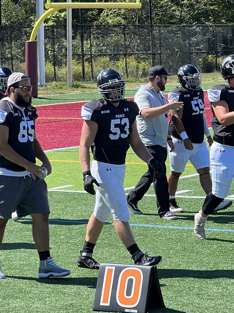 AFurnoC4's tweet photo. Franklin Pierce Football Freshman Season 8 https://t.co/eSSLM6p2A0