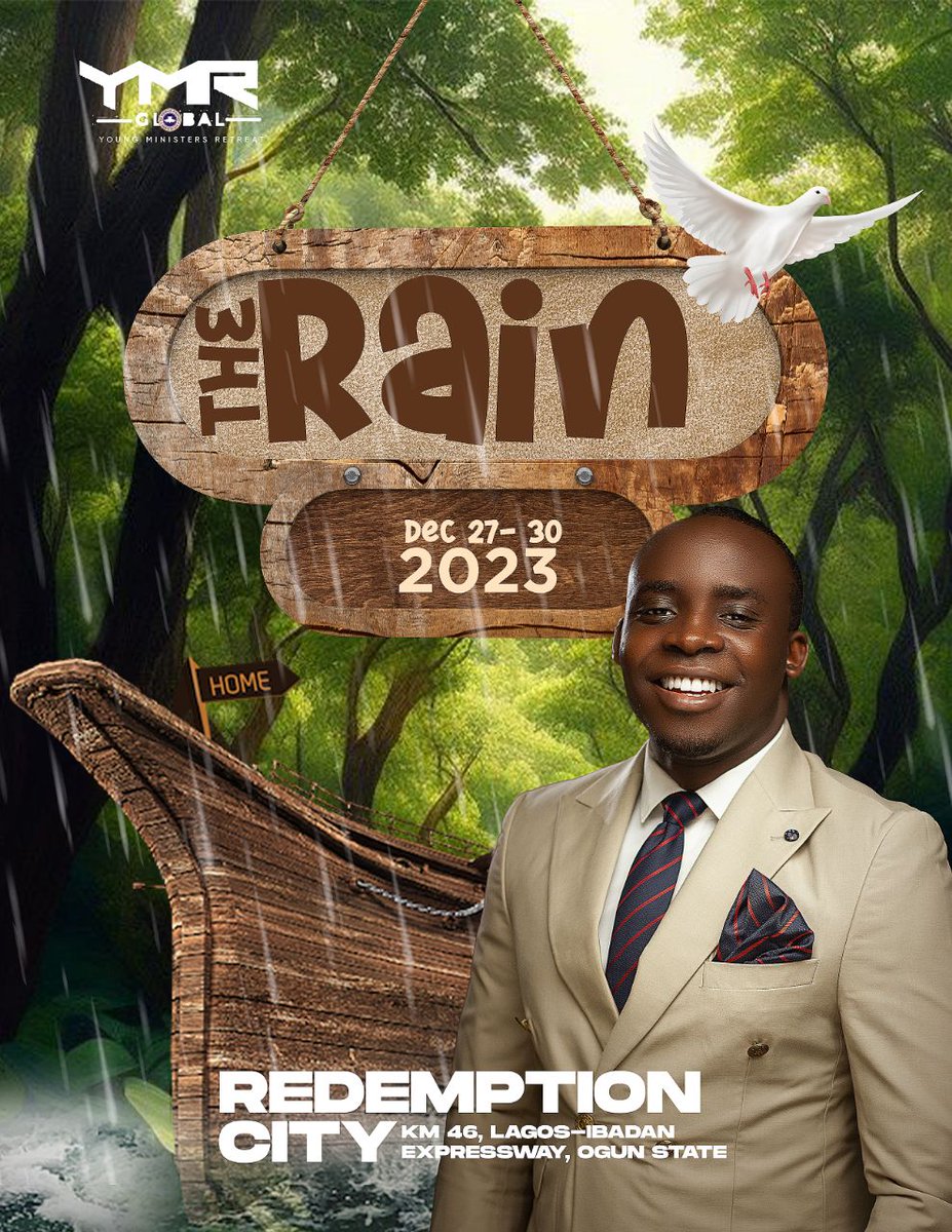 ymrglobal's tweet photo. We can hear the sound of abundance of RAIN.
We can feel the mighty rushing wind.
We can see the clouds gathering in their numbers.
Get ready for the RAIN.
Get ready to be wet, soaked and drenched.
THE RAIN IS HERE!

#YMR2023 #THERAIN https://t.co/65UcRFPHOX