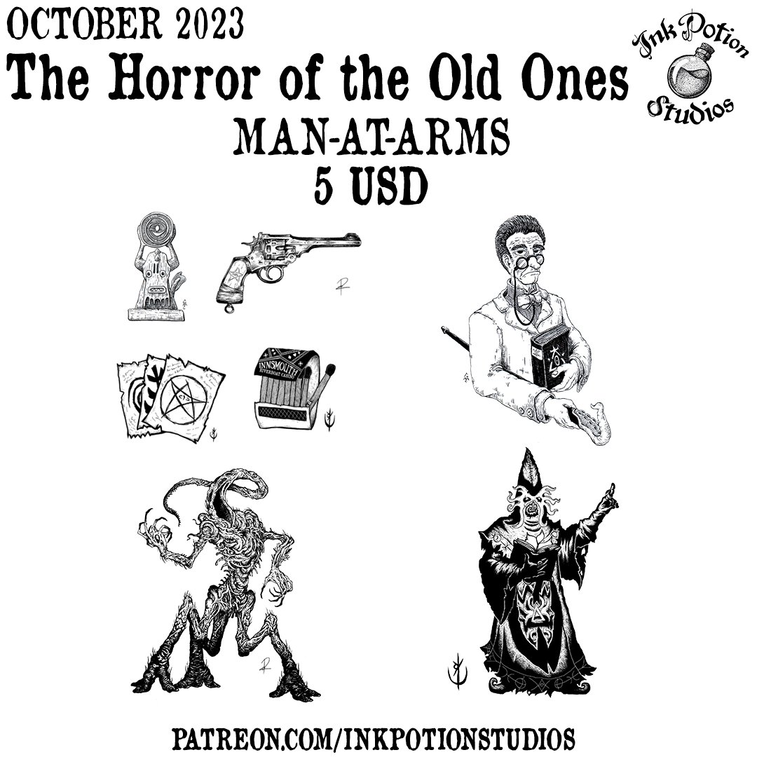 For this Halloween, Ink Potion Studios delved into the abyss of the unknown and brought the most incredible creatures from Lovecraftian mythology.

#cultist #cthulhu #chtulhu #mythus #halloween #oldschoolillustration #osr  #inkpotion #inkpotionstudios #yuriperkowski