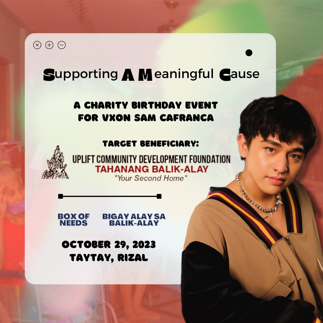 profvixies's tweet photo. Turning Sam's Birthday into a Celebration of Generosity and Compassion.
Join us in celebrating this occasion by making a small contribution with the purpose of touching the lives of others. Donate here: https://t.co/14RuvR3KkI
#SamCares
#SAMaritanCares
#ShareAMission https://t.co/Zwl79X07TN