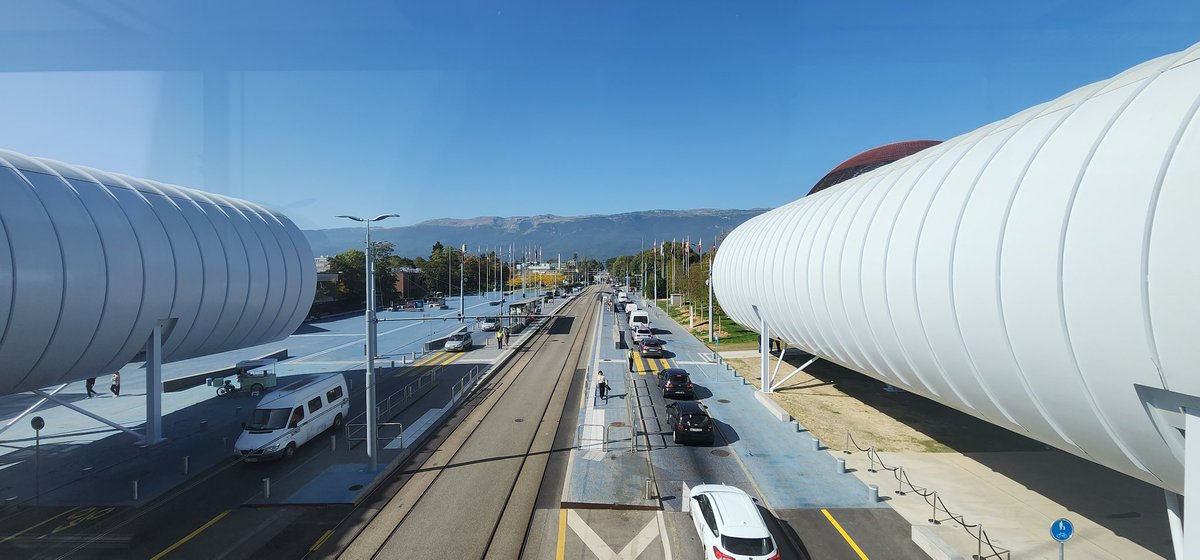 Upwelling's tweet photo. @CagiGeneva @CERN Geneva traffic - the object that is the hardest to accelerate in the entire known universe. Even @CERN failed. https://t.co/Olsn1TAnFF