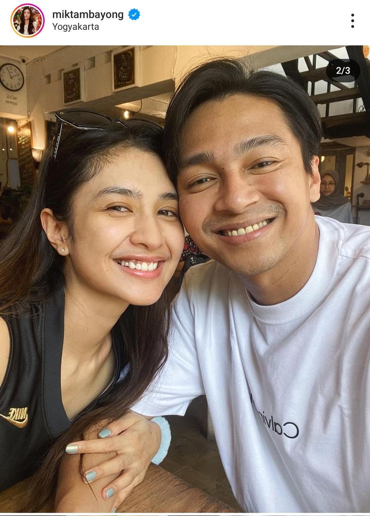 its_rii99's tweet photo. emng boleh segemess ini 🥰🥰 
~ Couple halal ku ~ 💙💙💙

#DevaMikha https://t.co/ma75SlhqhJ