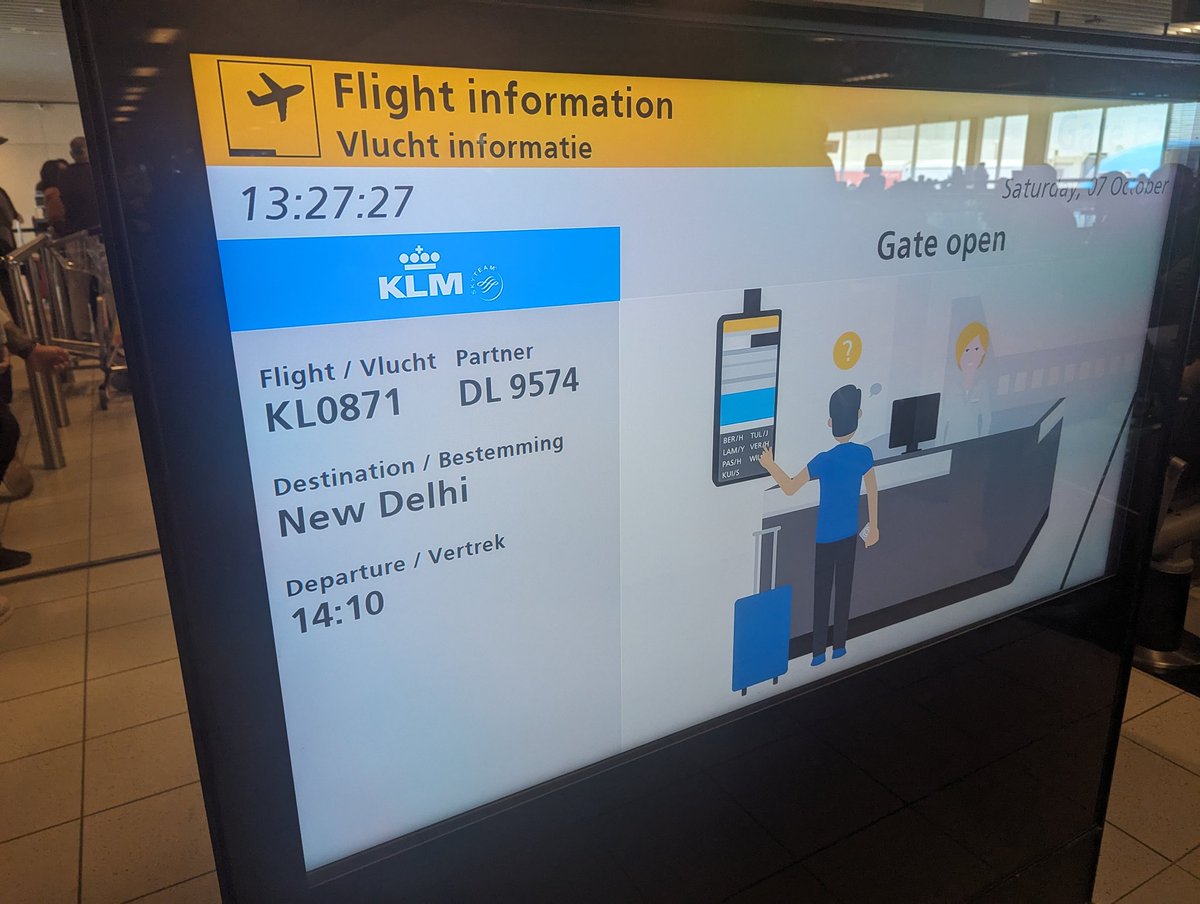 jguadagno's tweet image. Last flight on the way to #CSharpCon23