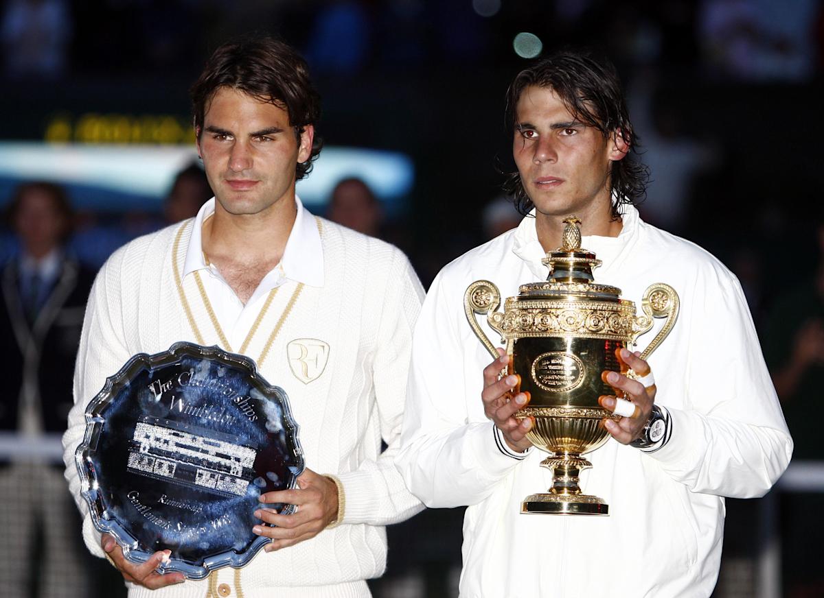nadalprop_'s tweet photo. Djokovic couldn't stop prime Federer.

Federer couldn't stop prime Djokovic.

Then there's Nadal... https://t.co/f9hFR6PZGe