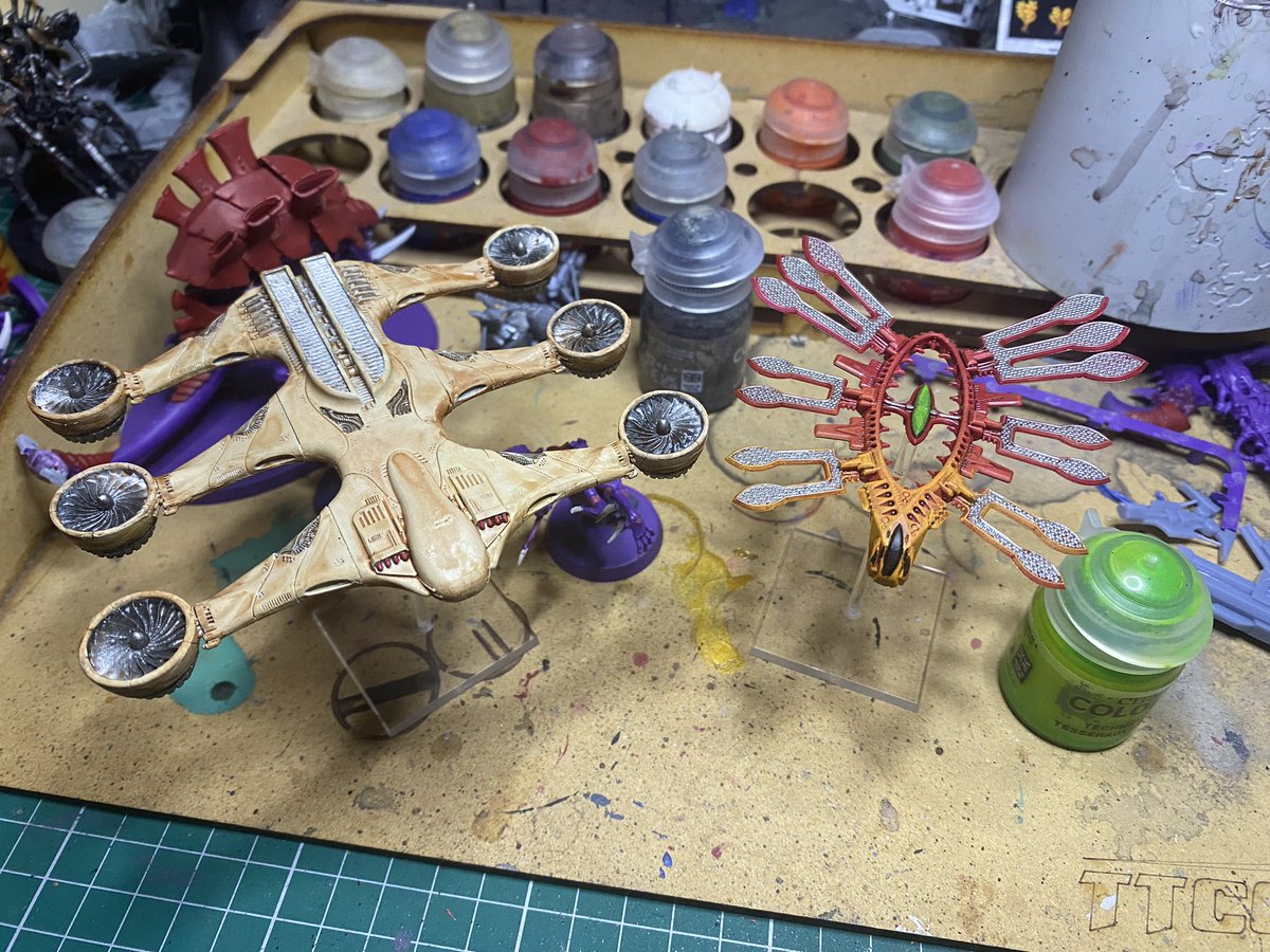 EccentricBen's tweet image. Speaking of #dropzonecommander Ive been working on my PHR and Shaltari models of late