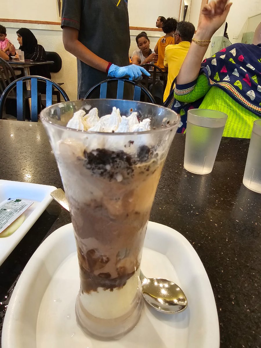 Anishkumar08's tweet photo. A mandatory pit stop at pabbas.. the ever famous tiramisu, crispy cutlet and  the American choconut !!! Dessert overload @mangalore #mangalorefood https://t.co/0NxPMPpwX0