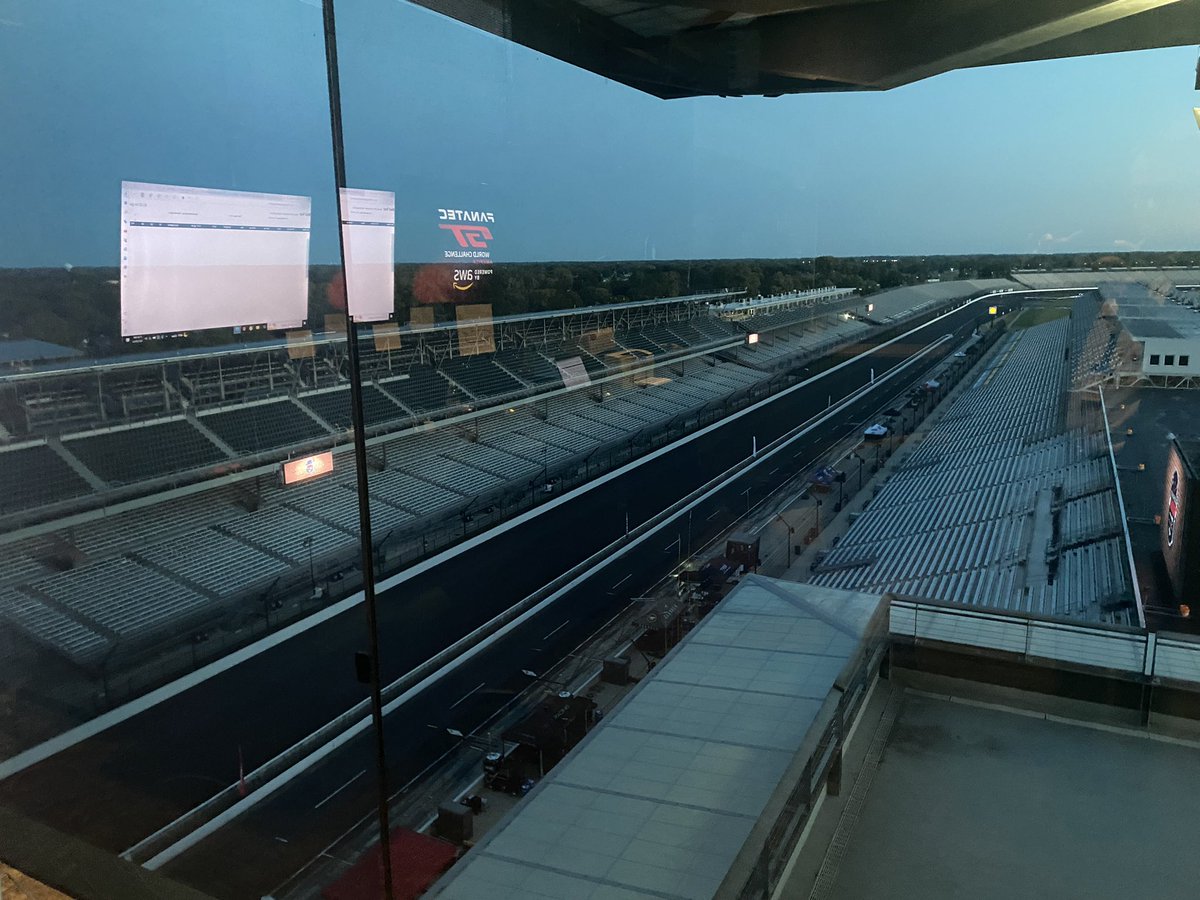 RyanMyrehn's tweet image. Apologies to everyone else broadcasting sports over the next few days, but I do believe I have the coolest booth this weekend. The view from the ninth floor of the world-famous pagoda @IMS. #Indy8H #IntGTC #GTWCAmerica @IMSA @gtworldcham @IntercontGTC