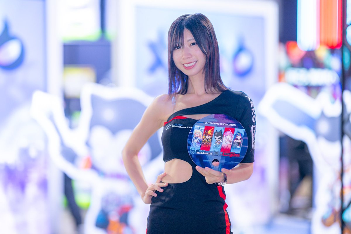 HirotakeKuga's tweet image. #東京ゲームショウ2023 2023.09.22
#CROOZ_Blockchain_Lab ブース
#gumi
#生田ちむ さん (@1224Chimu) ②
撮影ありがとうございました🙇🏻♂️
#東京ゲームショウ #TGS #TGS2023
#Nikon #Z9 85mm F1.2S