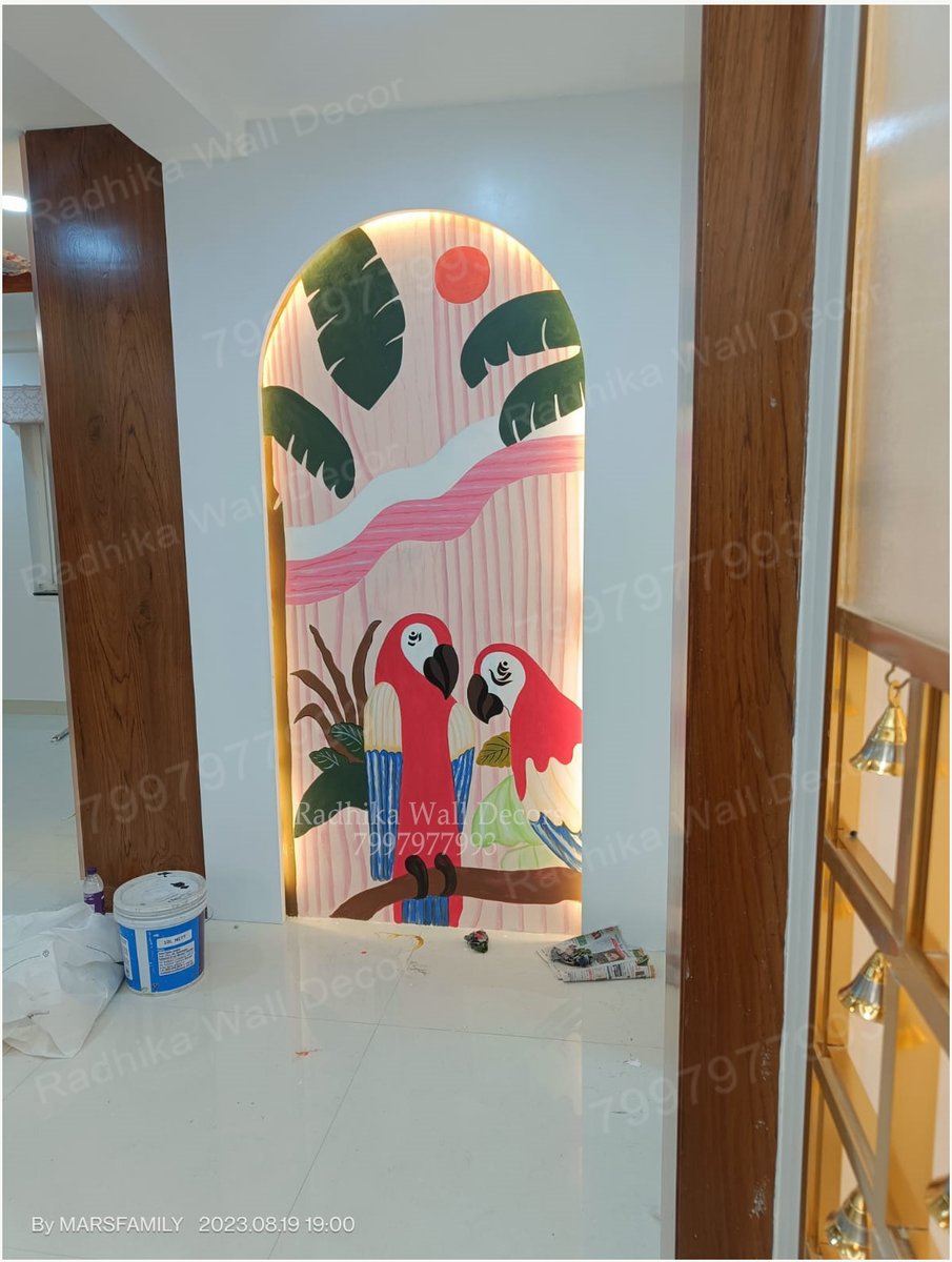 Birds 3D Wall Painting at MUKTHA MY SPACE In Bachupally 
*
*
*
*
*
#birds3dwallpainting 
#texturewallpainting 
#wallartpainting 
#wallart 
#wallmural 
#3dbirdart 
#3dwalldecor 
#3dbirdpaintingimages 
#treewithbirdswallpainting 
#birdswallpaintingideas 
#livingroom 
#3dbirdwallart