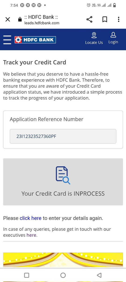 prashant6010's tweet photo. @HDFCBank_Cares ये पिछले 26 दिनों से यही दिखा रहा है। अभी ये कितने दिनों तक और दिखाई देगा। कृपया मदद करें। https://t.co/WwkCSAE59D