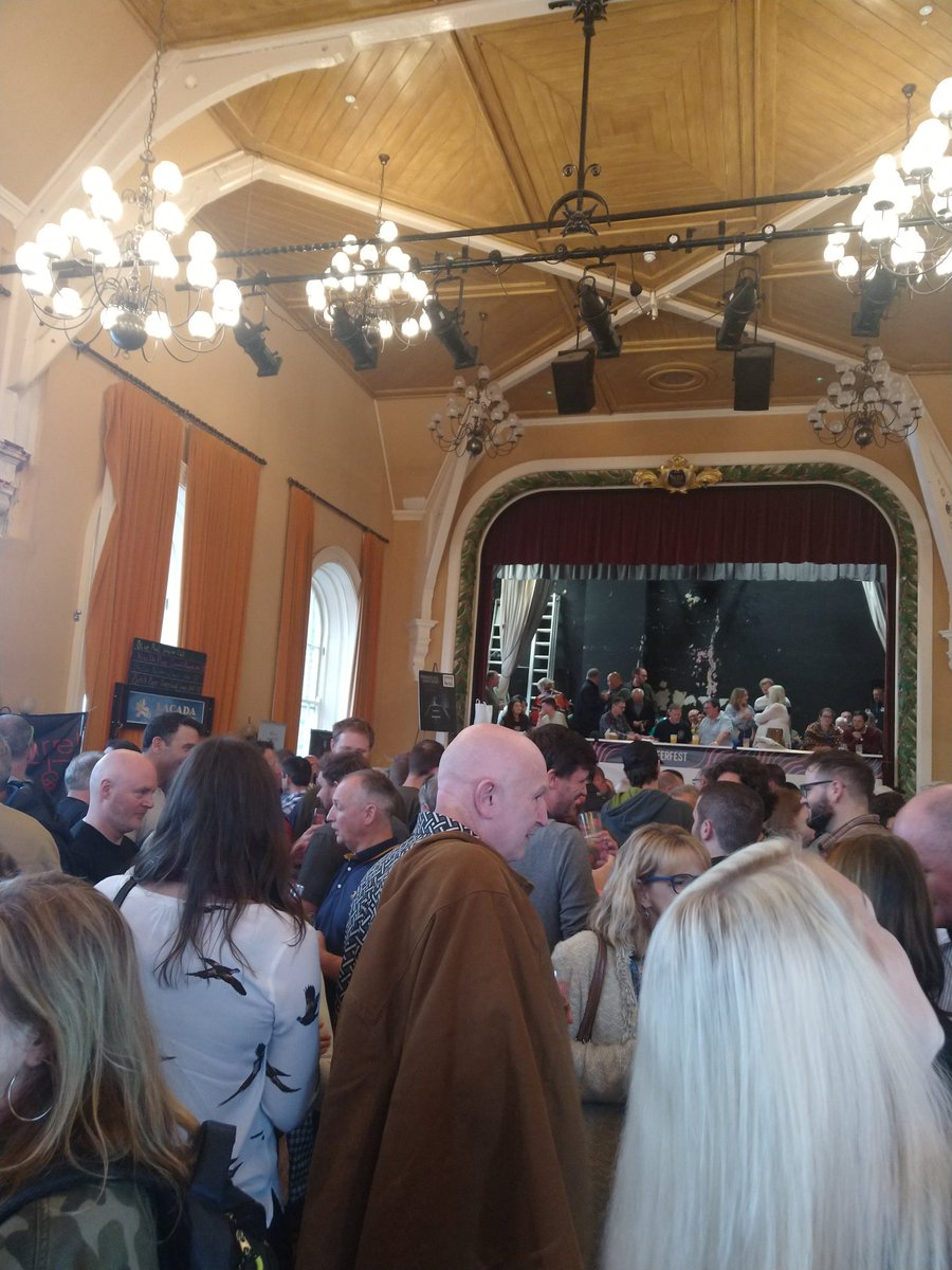 First time at the Portrush Beer Festival... let the drinking commence