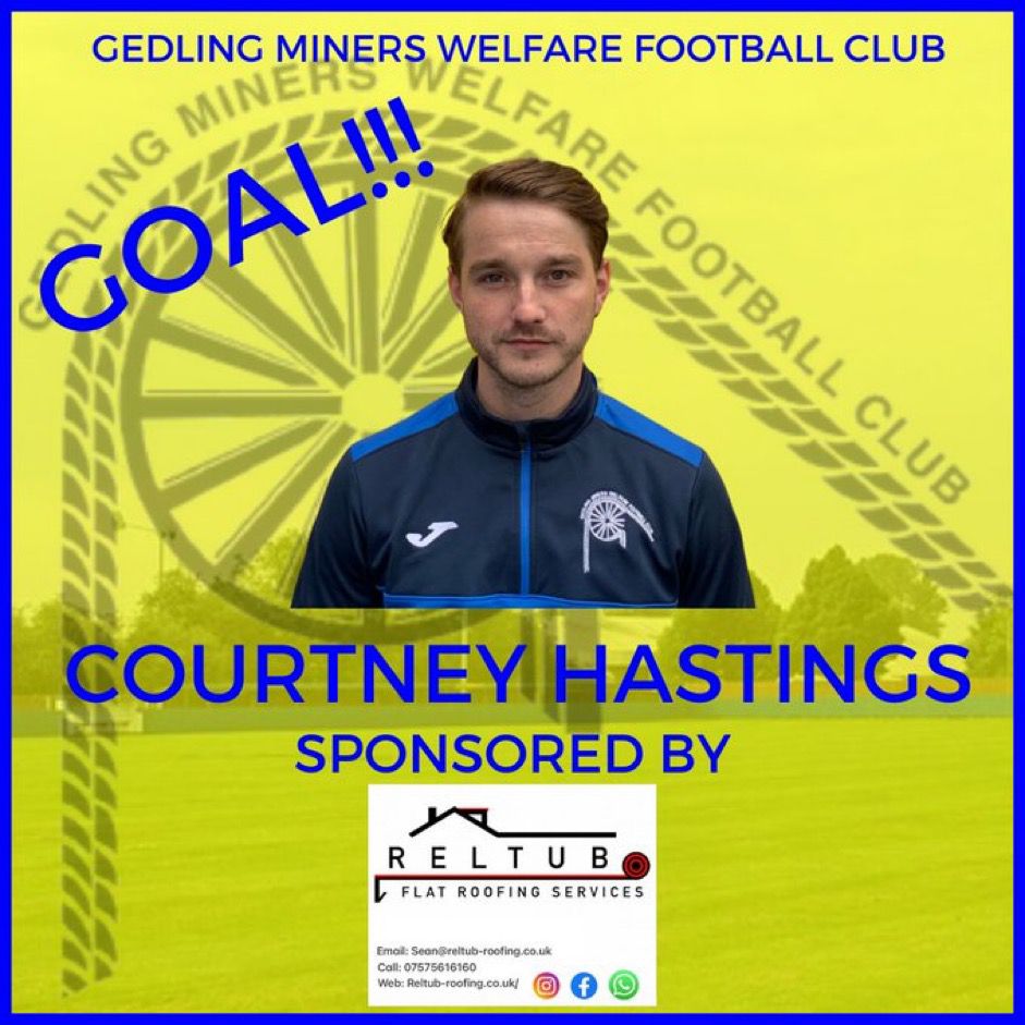 GedlingMWFC's tweet photo. 30' GOAL! Harrison plays a clever free kick to Hastings who finds the bottom corner from 12 yards #GMWFC 2-0 @RainworthMWFC https://t.co/dh6gFcLpFG
