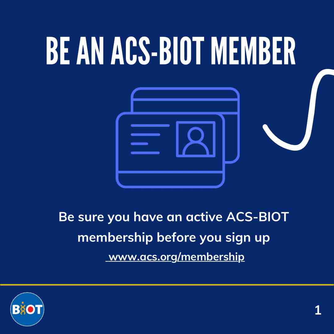 ACS_BIOT's tweet photo. Our first BIOT Mentorship Program aims to connect students studying biotech-related subjects with early career industry professionals in biotech. 
- Mentors (in industry <10 yrs) sign up here: https://t.co/X0H73f3nAd
- Mentees (students) sign up here: https://t.co/q5gVtRPXpN https://t.co/vArXxRQCkE