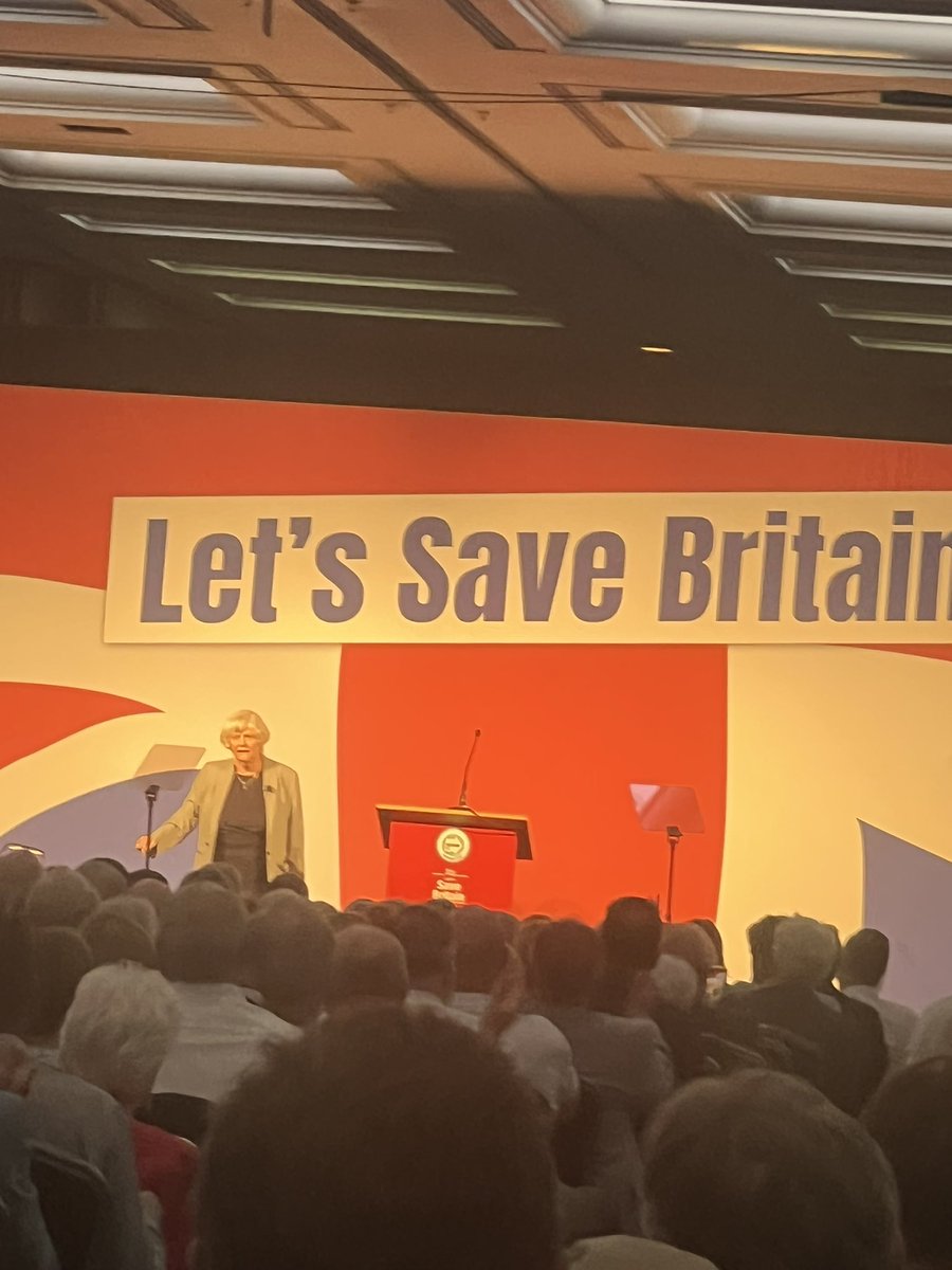 charlesward2006's tweet photo. Brilliant speech from Ann Widdecombe
at #RFMConf 👍💪 https://t.co/lcX86HTuE0