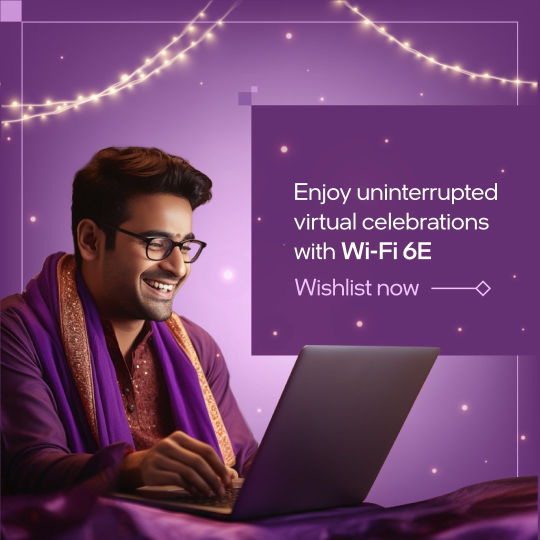 IntelIndia's tweet photo. The celebration should never stop! Keep it going with the #SweetestDeals on Intel® Core™ powered laptops at @amazondotin @cromaretail @Flipkart @RelianceDigital this festive season! #FilterByIntel https://t.co/MDzuNGRbre