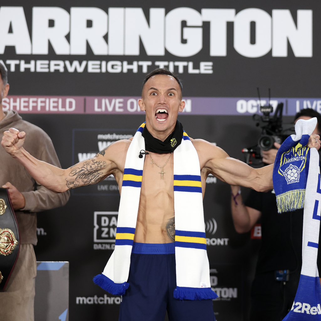 🔥 All the best tonight, <a href="/J_Warrington/">Josh Warrington</a>!