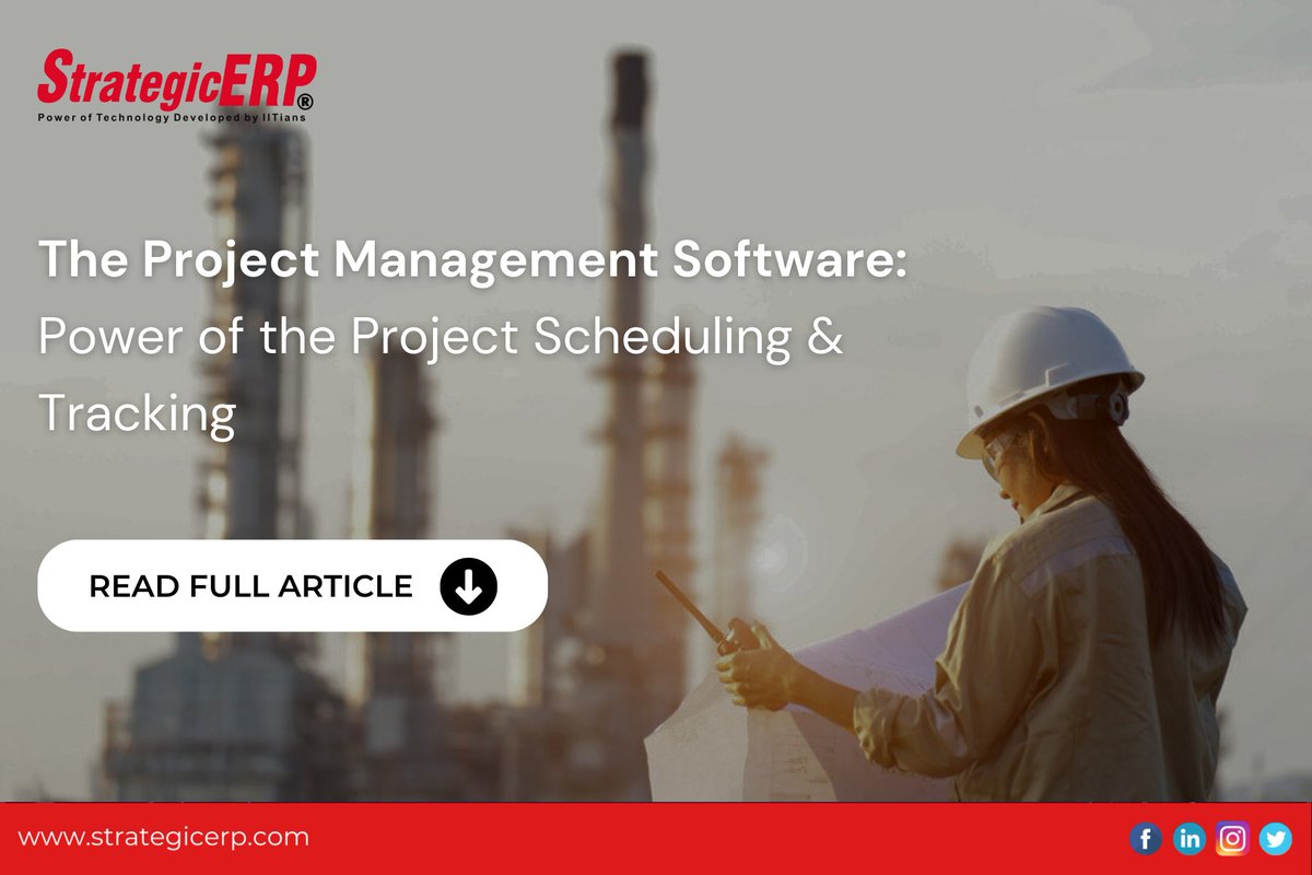 StrategicERPITA's tweet image. #ProjectScheduling and #ProjectTracking is essential for #ConstructionIndustry and #InfrastructureIndustry as it leads to improved planning, resource allocation, communication, cost control, and client satisfaction.
Read more: bit.ly/3ZJEsv8
#ProjectManagementSoftware