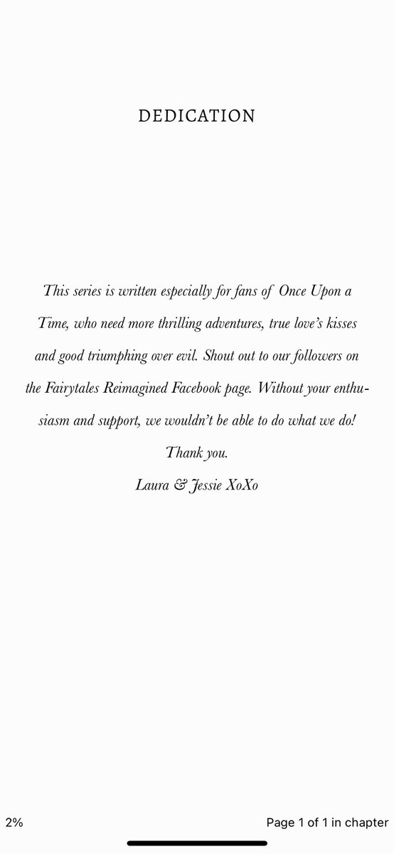 That moment when you find a book series, open the book, and read this! Go #OUAT #OnceUponATime fans! ✨