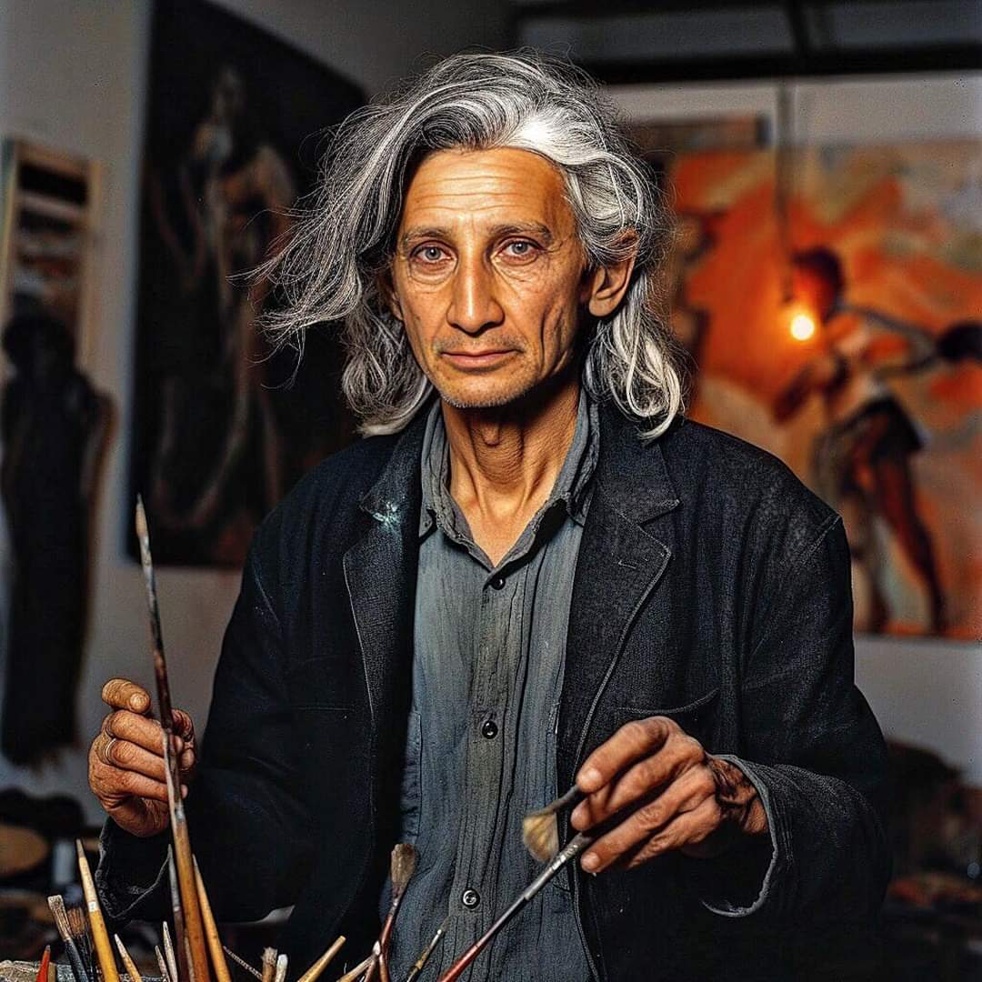 Aİ Art
Elçin İskəndər Türkiman. “Səttar Bəhlulzadənin portreti”