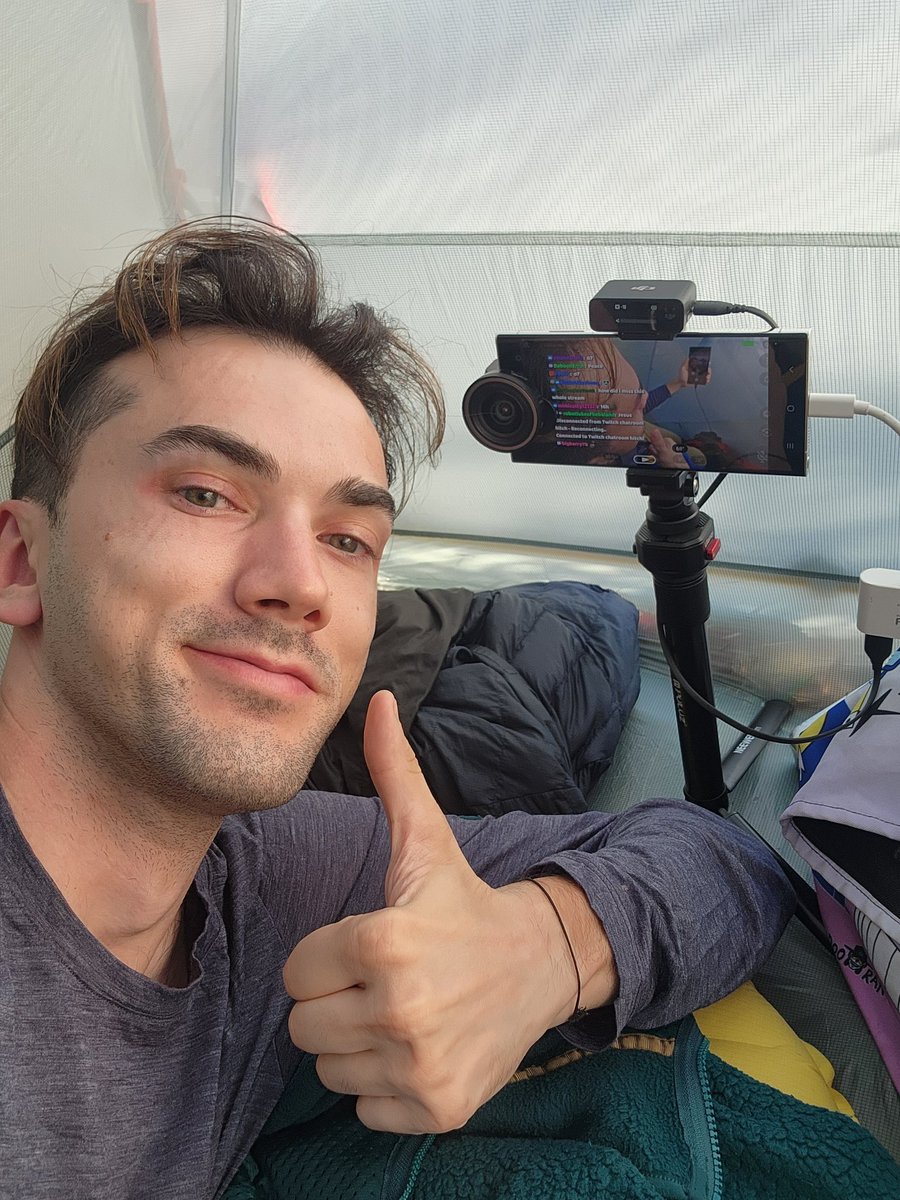 Day 3 of hitchhiking to TwitchCon Vegas starts now twitch.tv/hitch