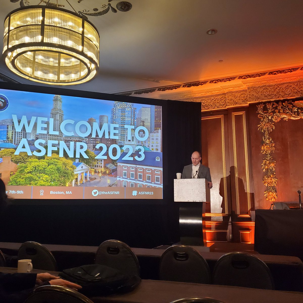 Welcome to the #ASFNR23! First time in-person attendee. So grateful to be here. Thank you @theASFNR !!!