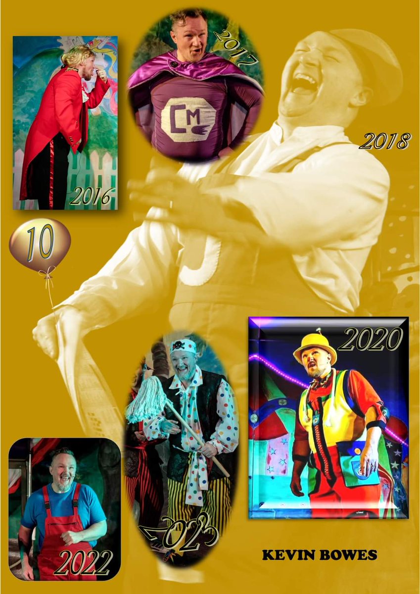 BLTheatreCo's tweet photo. Continuing our 10 Year Anniversary celebrations of our cast and crew.  Next up is Kevin Bowes. @Daddybear43 

#pantomime #theatre #playingthefool #raisingmoneyforcharity #yorkagainstcancer #mndassociation #york #acomb https://t.co/Ugz5XiWaWH