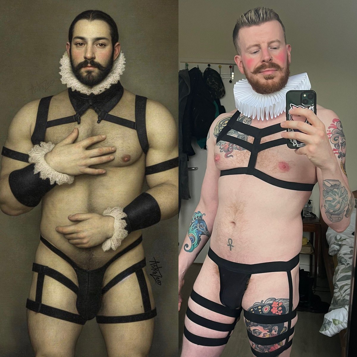 Aris_Thot's tweet photo. Tudor sluttiness inspired by @astrazero https://t.co/oKCoRbrLpa