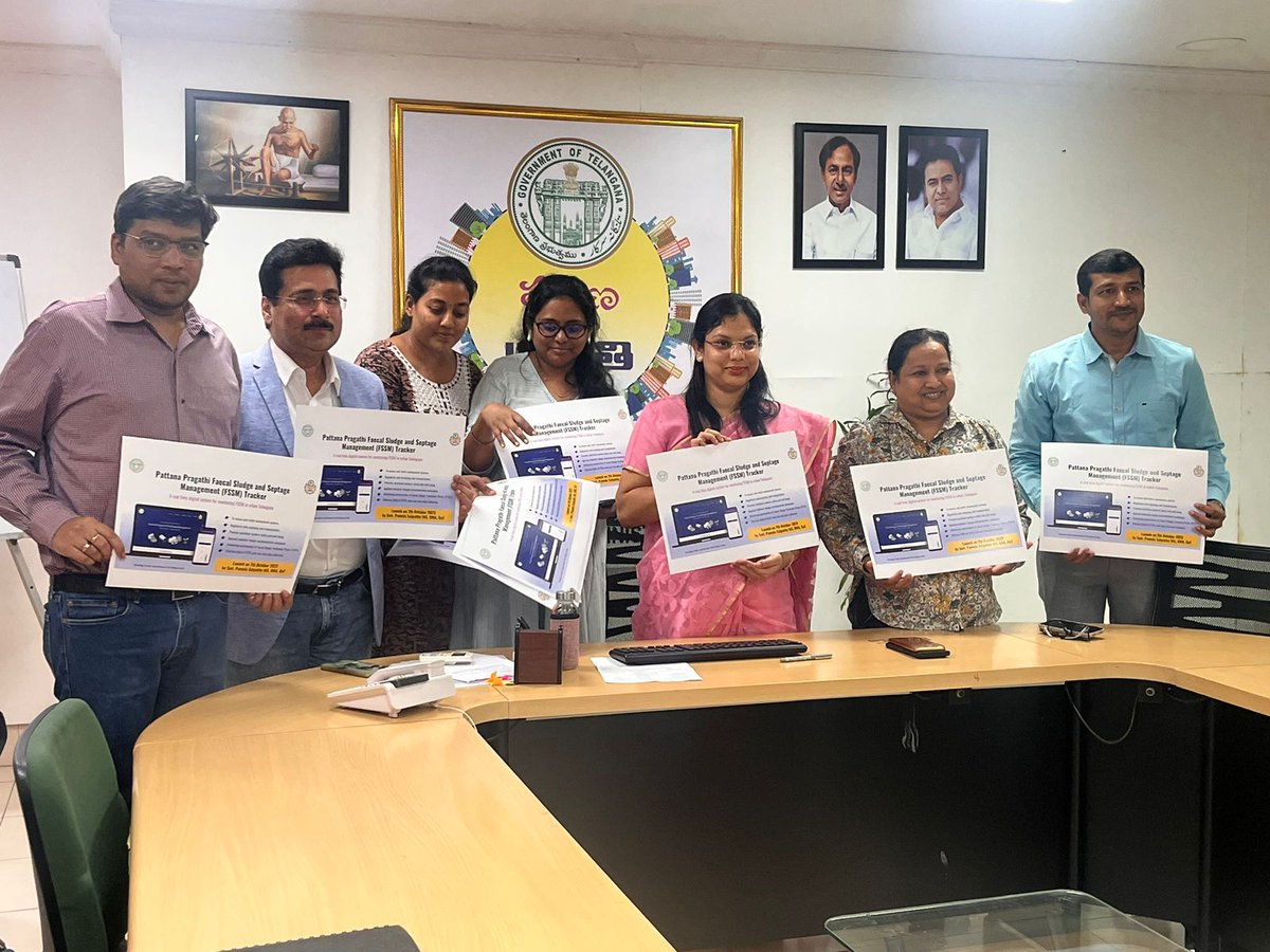 Urban_ASCI's tweet photo. Beyond just monitoring #FSSM operations, the Tracker promotes the safety &amp; well-being of our sanitation workers.
@Urban_ASCI is proud to be the knowledge partner in developing the dashboard. 
#CWIS #sanitation
@arvindkumar_ias @Chary_VSC @cdmatelangana @MissionTG @NFSSMalliance https://t.co/GwmV58wIkx