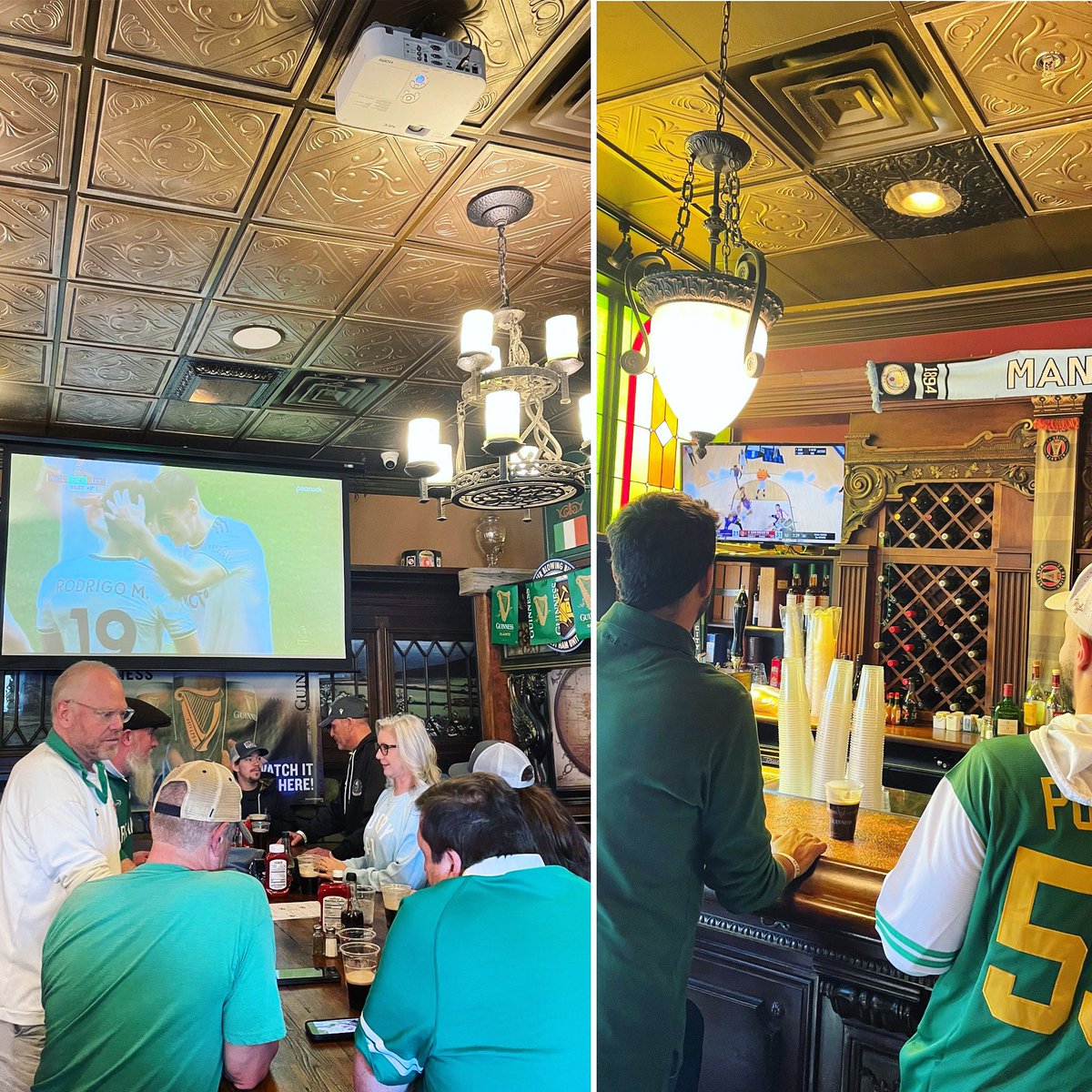 It’s going to be a great Saturday in #crabapple! Watch the #rugbyworldcup at 11:45am (England vs. Samoa) and at 3:30pm (Ireland vs. Scotland) on the big screen. Enjoy all the festivities at Crabapple Fest throughout the day plus football and baseball at the pub after rugby.