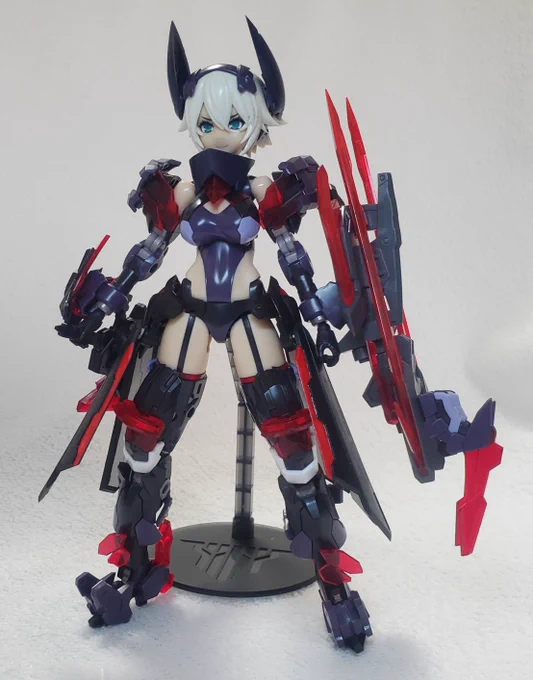 #メガミデバイス スサノヲさんこのまま塗らなくてもいいような気がしてきた