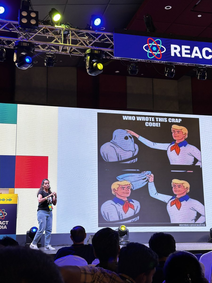 agauravdev's tweet photo. A great talk on how we should empathise with not just others, but also with our future selves. And hereโs a meme to relate with it.
#reactindia2023 https://t.co/jnyZ5vbUmp