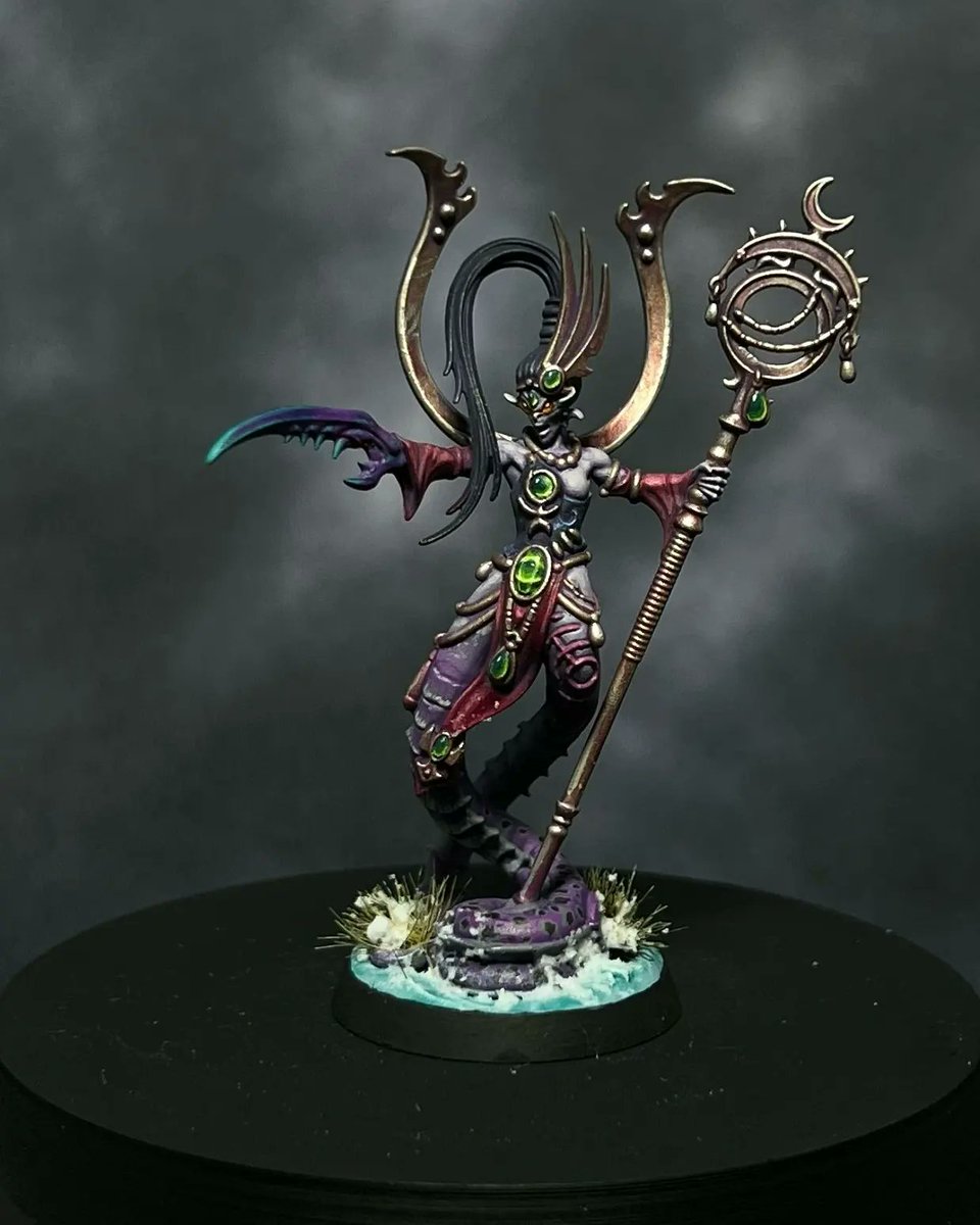 BattleMalletHQ's tweet photo. A massive thanks to Games Workshop for sending us a free review copy of the new Warhammer Underworlds Deathgorge box. @Alcpwnd found the Thricefold Discord excessively fun to paint!

#AdWIP
#warhammerunderworlds
#WarhammerCommunity
#underworlds
#deathgorge https://t.co/JU6fCZrufp