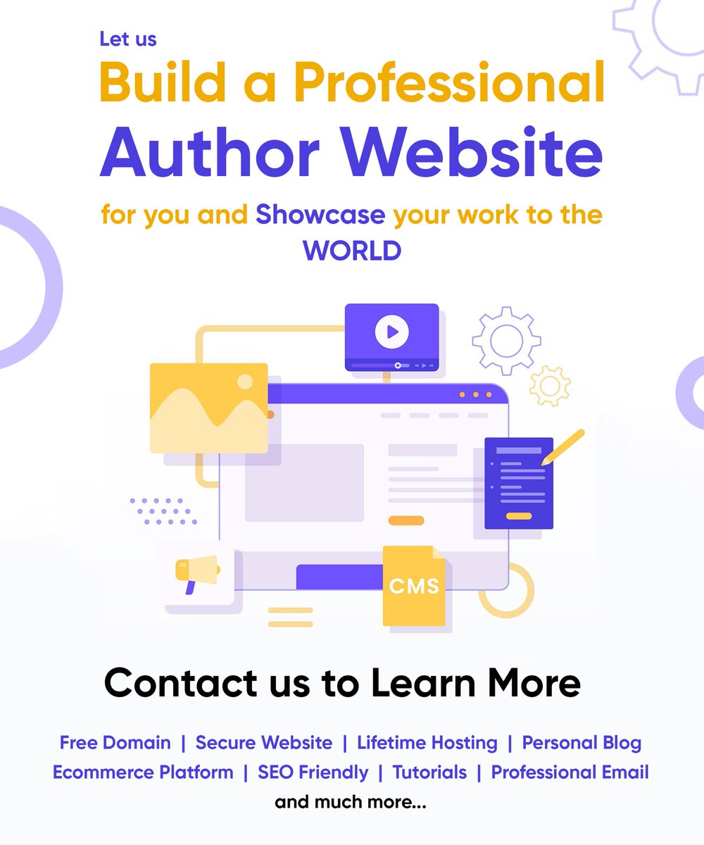 _hatchegg's tweet photo. Embark on a seamless authorial adventure with us as we design your captivating virtual home - a Professional Author Website meticulously tailored to spotlight your literary world.  #writerscommunity #bookstagram #booklover #readerscommunity #readingcommunity https://t.co/7EvbWsNKql