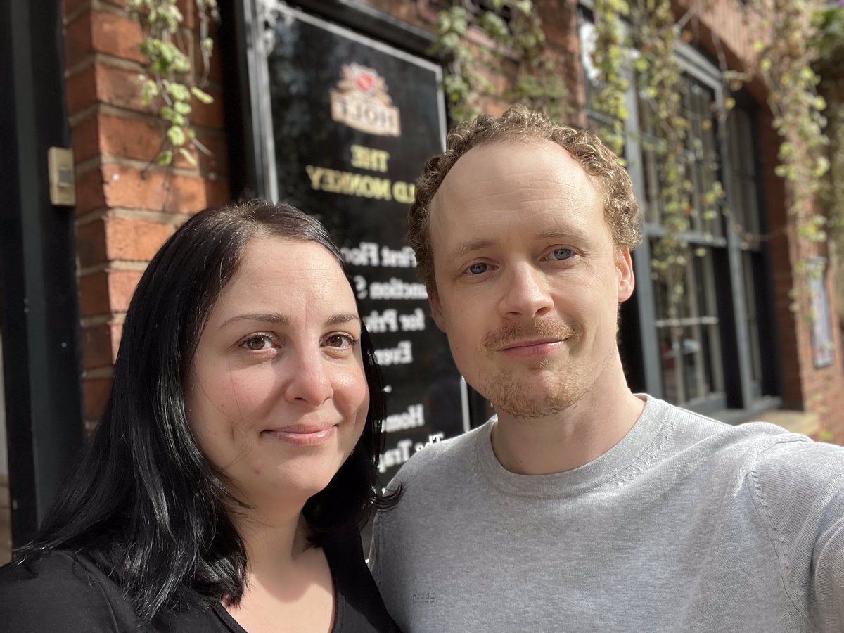 OldMonkeyMCR's tweet photo. We’re leaving! We’ve had a wonderful 10 years! We’ll miss you all terribly. We’re taking over the Railway in West Didsbury, so pop in and see us! Love Stacy, Mark and Mr. Beans x https://t.co/3VQHjdj31M