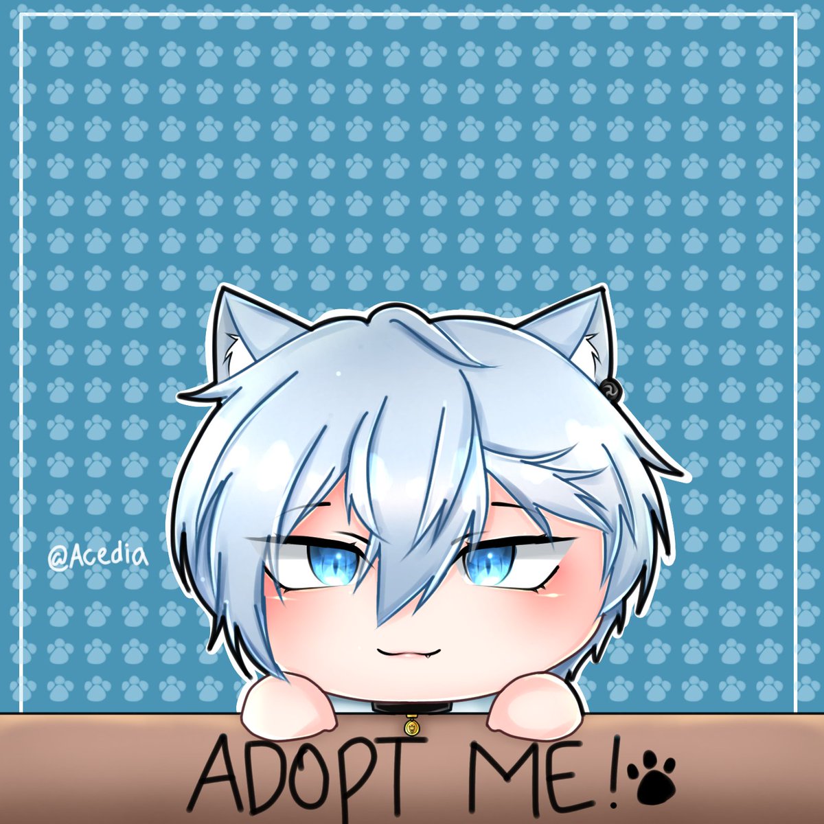 Aced1aa's tweet photo. Smol Kazenyan๐ฑ ada yg mau adopsi~?
@KazeCrown
#fanart #crownart #ibisPaintX https://t.co/KK3mECUor5