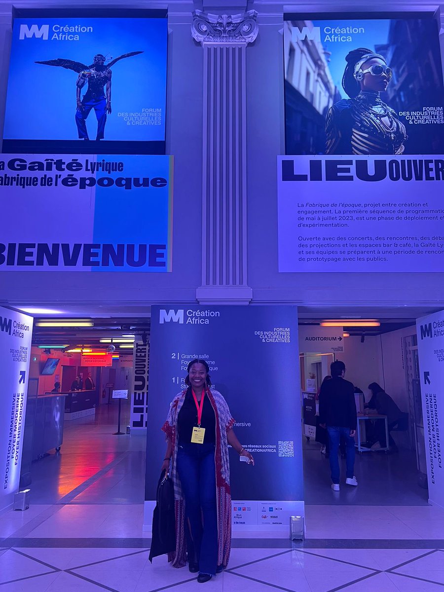 franceenangola's tweet photo. #CréationAfrica| Angola bem representada em Paris no Fórum Création Africa🇫🇷🇦🇴

Sandra Saquita, Irene Henriques Pedro e Jorge Cohen estão atualmente a participar no fórum Création Africa em Paris🇫🇷 
@mondesafricains @MinistereCC @LeCnam @CineGeracao https://t.co/HWzMGWpaCE