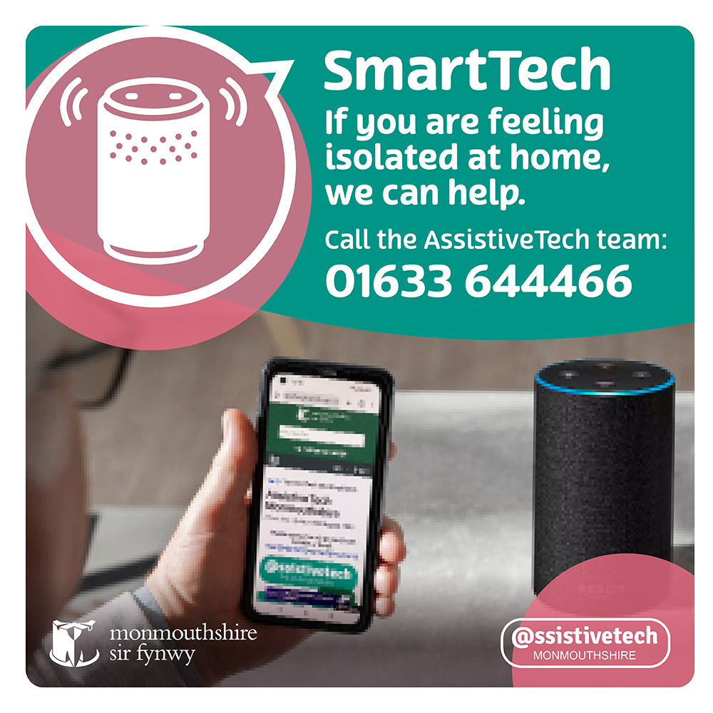 SmartTech is a great way to connect with family and friends. 

Call The AssistiveTech team today for advice: 01633 644466. bit.ly/48DfqBW
#AssistiveTech #SmartTech