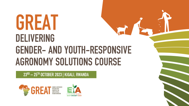 GREATAgResearch's tweet photo. In the renewed partnership between @Makerere and @IITA_CGIAR , our team will deliver the gender -and youth-responsive agronomy course (Model II) to selected @ScalingAgronomy Use Case teams later this month.
23-25 October
📍Kigali, Rwanda
#GenderInAgronomy
#GREATGenderAg https://t.co/VJtLCBDogx
