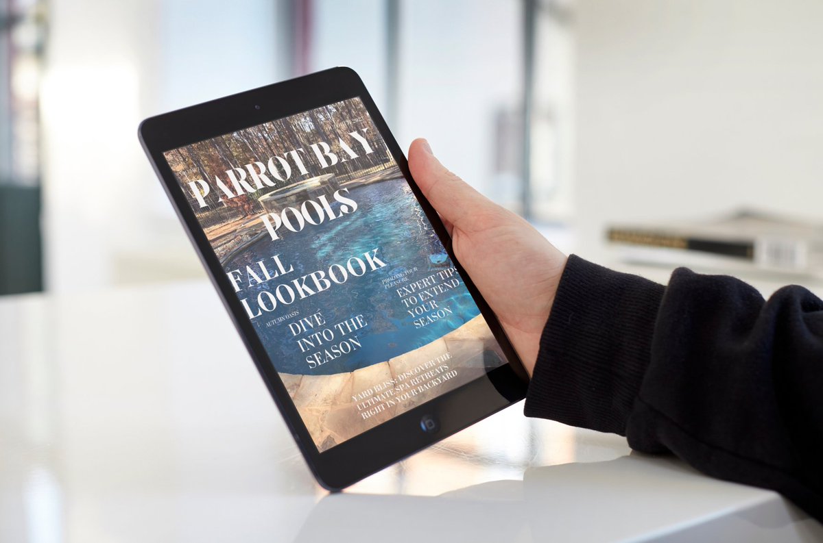 Looking for some ideas to build your autumn oasis? 😍 Check out Parrot Bay Pools' Fall Lookbook! 🍁

Find pool design ideas and learn how to take care of your pool so you can extend your swim season. 

🍁 issuu.com/parrotbaypools…