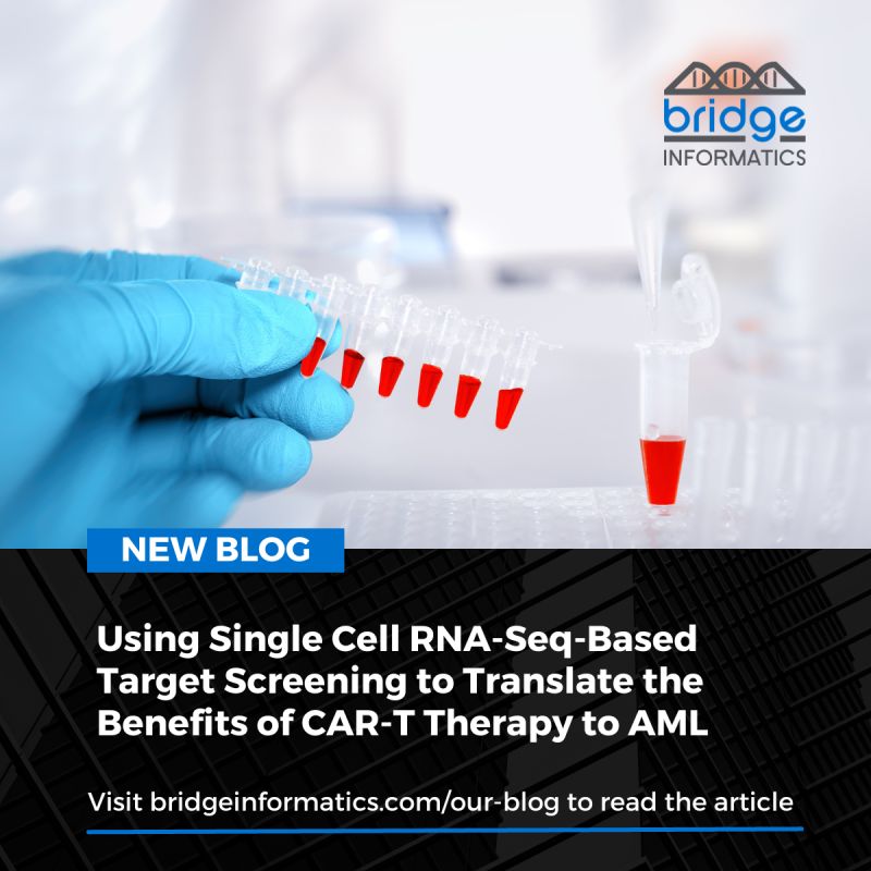 Bridge_Info_USA's tweet photo. ICYMI: How can CAR-T therapy be applied to new cancer types? In a recent paper, researchers analyzed RNA-Seq data for novel, safe targets to treat acute myeloid leukemia (AML). Read more on BI's blog: https://t.co/b3RUIw99y3 https://t.co/iFhF9puGe5