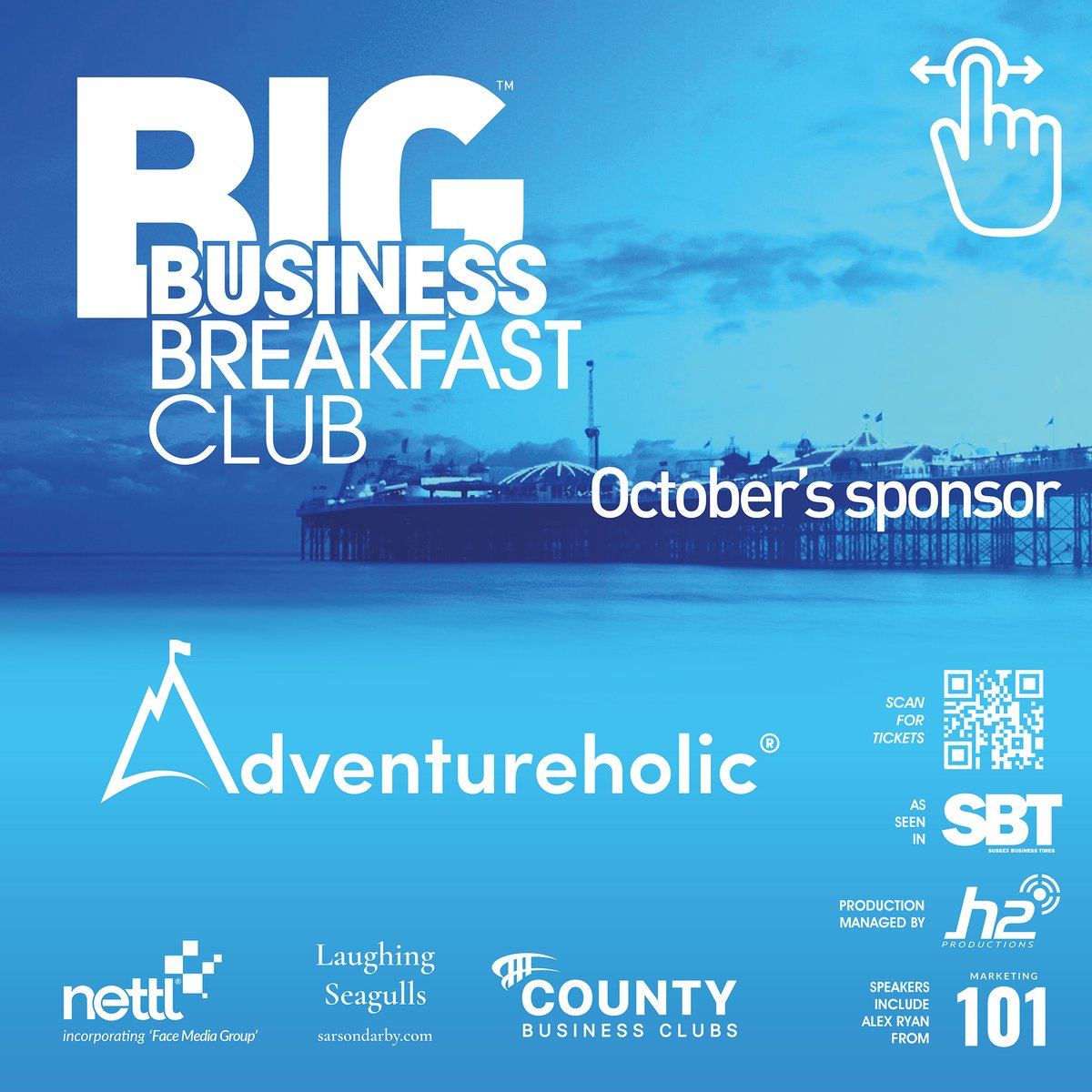 BBBCnetworking's tweet photo. Business networking should be fun. We make sure of that. #BBBC is back on 20th October at Leonardo Royal on Brighton seafront. Secure yout ticket at https://t.co/HHTaJrY4G3 https://t.co/bGQTm4hmPE