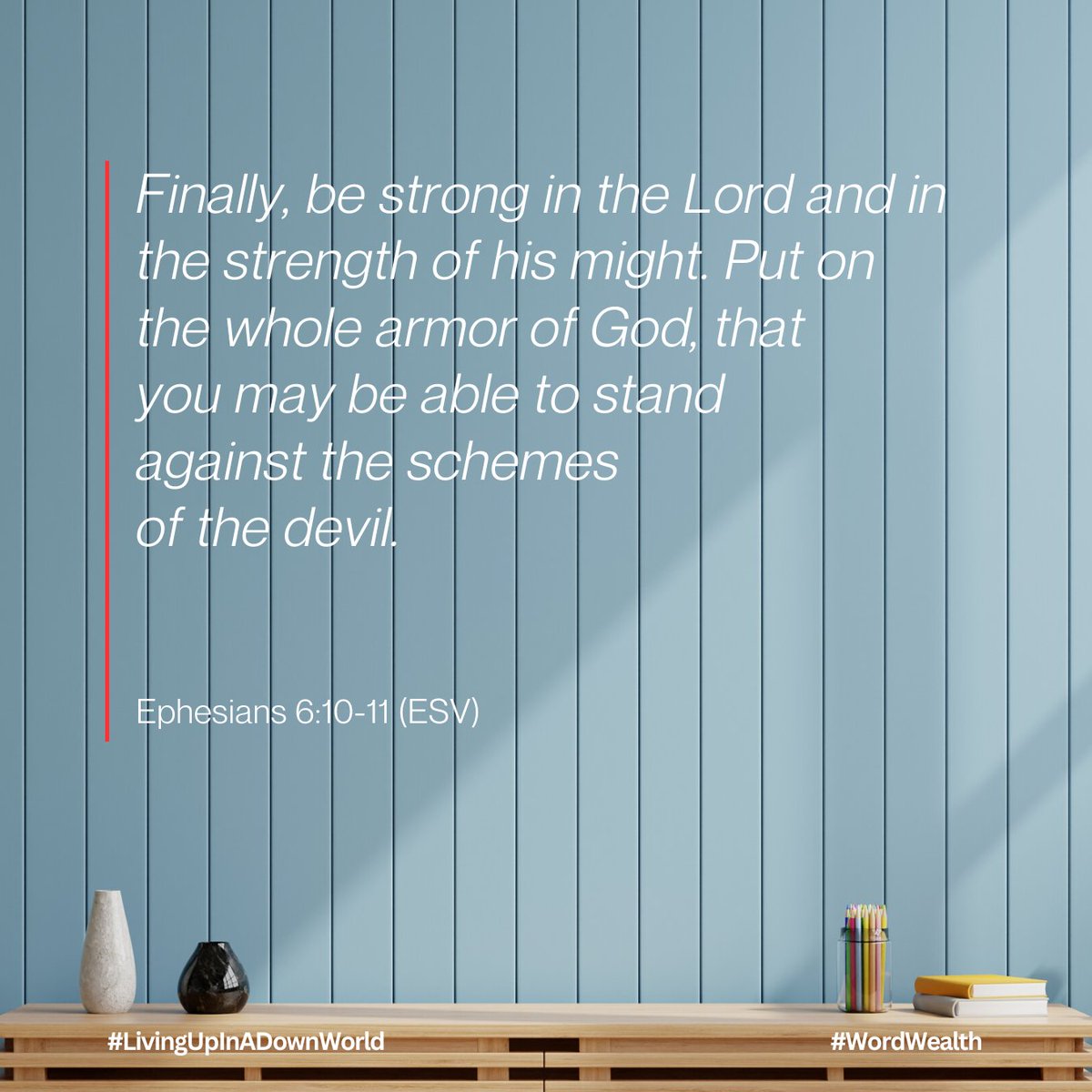 JimmyPruitt's tweet photo. God has given you the strength, weapons, and armor to stand and fight the good fight of faith. A good fight is a fight you win. Have an amazing day on purpose and stand strong in the Lord. - Pastor Jimmy

#faith #hope #love #fightthegoodfight #armorofgod #takeastand https://t.co/q7xM6xe4ZO
