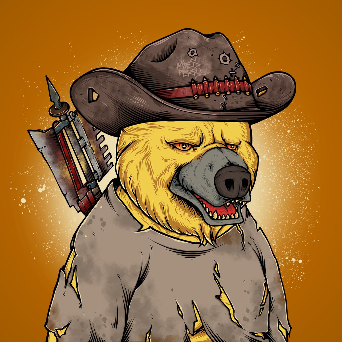 MaxbearsNFT's tweet image. GM all! 😶‍🌫️ Happy Saturday! Do you have anything planned for today?

may touch the grass with a cowboy hat to avoid the hot sun.. 

#MXBEARS #onPolygon