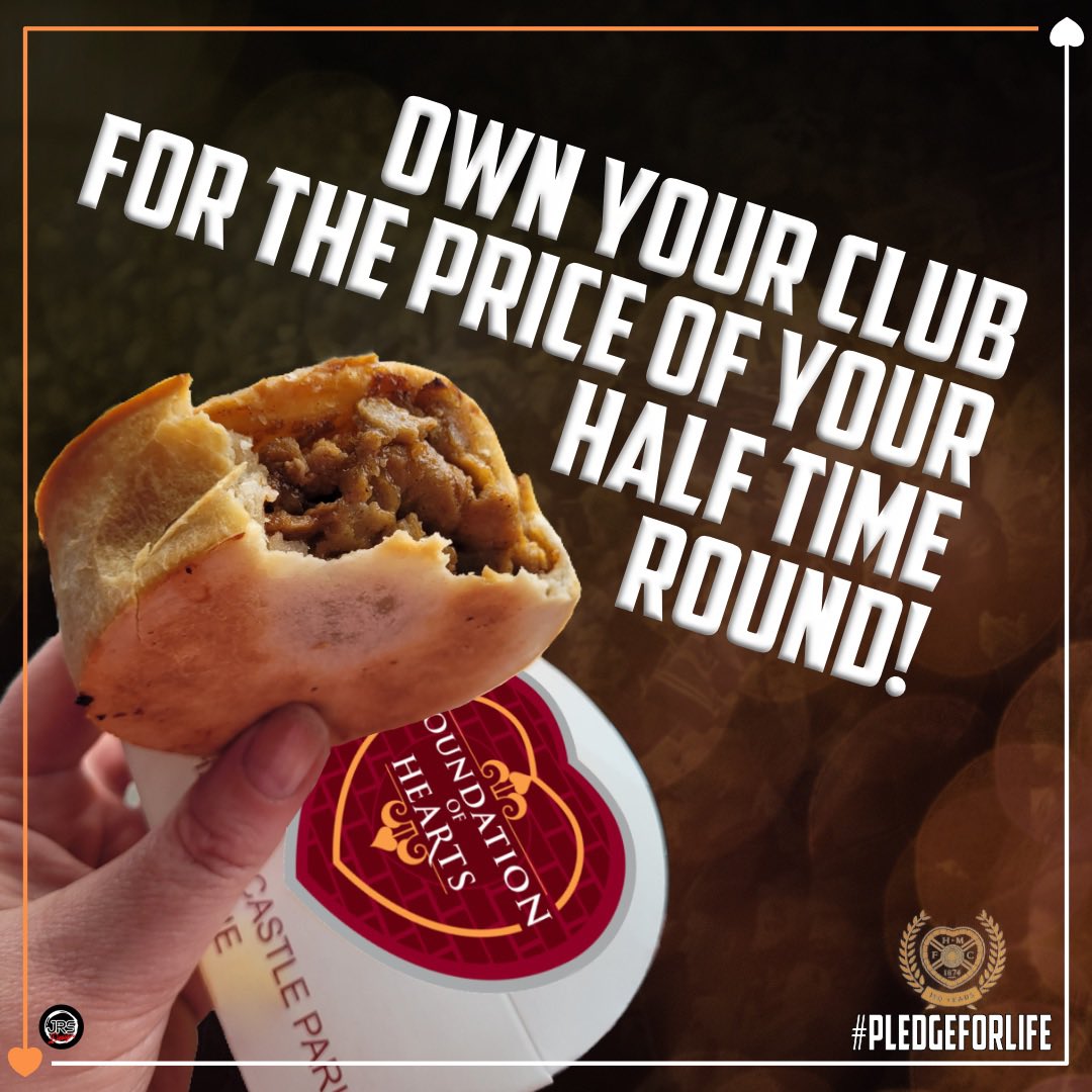 The_FOH's tweet photo. It’s #Derby day!
For the price of a couple of pies (and maybe a @bovril_official) you can become a co-owner of the biggest fan owned club in the UK.
Link in bio: become an owner now!
#HHGH #pledgeforlife #edinburghderby https://t.co/8svMT2XqOb