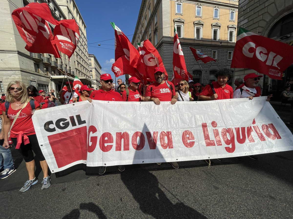 CGIL LIGURIA tweet media