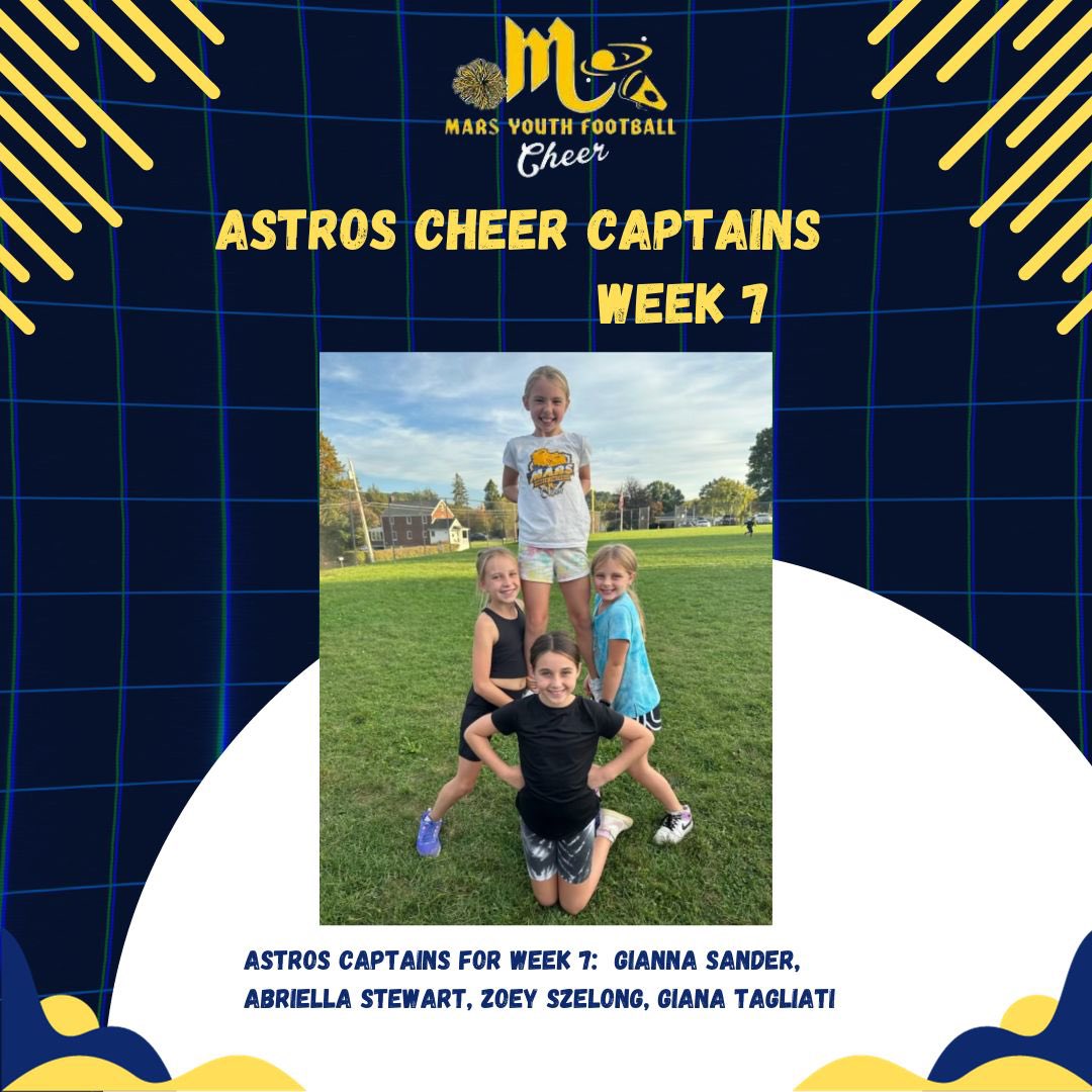 Mars Youth Football and Cheer tweet media