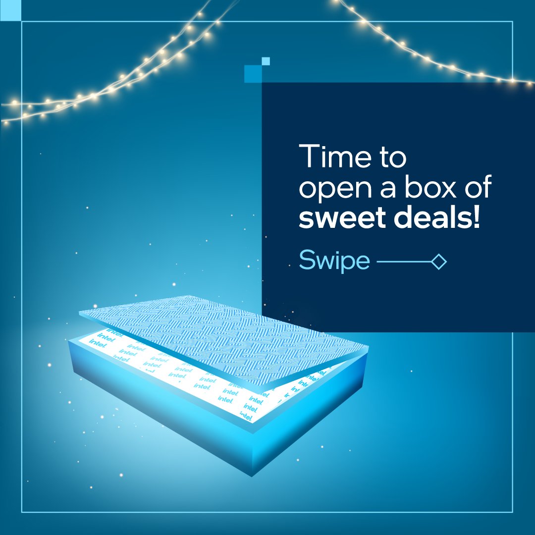 IntelIndia's tweet photo. From seamlessly transferring your memories to doing it all this festive season – get ready to wishlist your favorite #IntelEvo certified laptop at the #SweetestDeals on @amazondotin @cromaretail @Flipkart @RelianceDigital Just #FilterByIntel https://t.co/rTb04pREOX